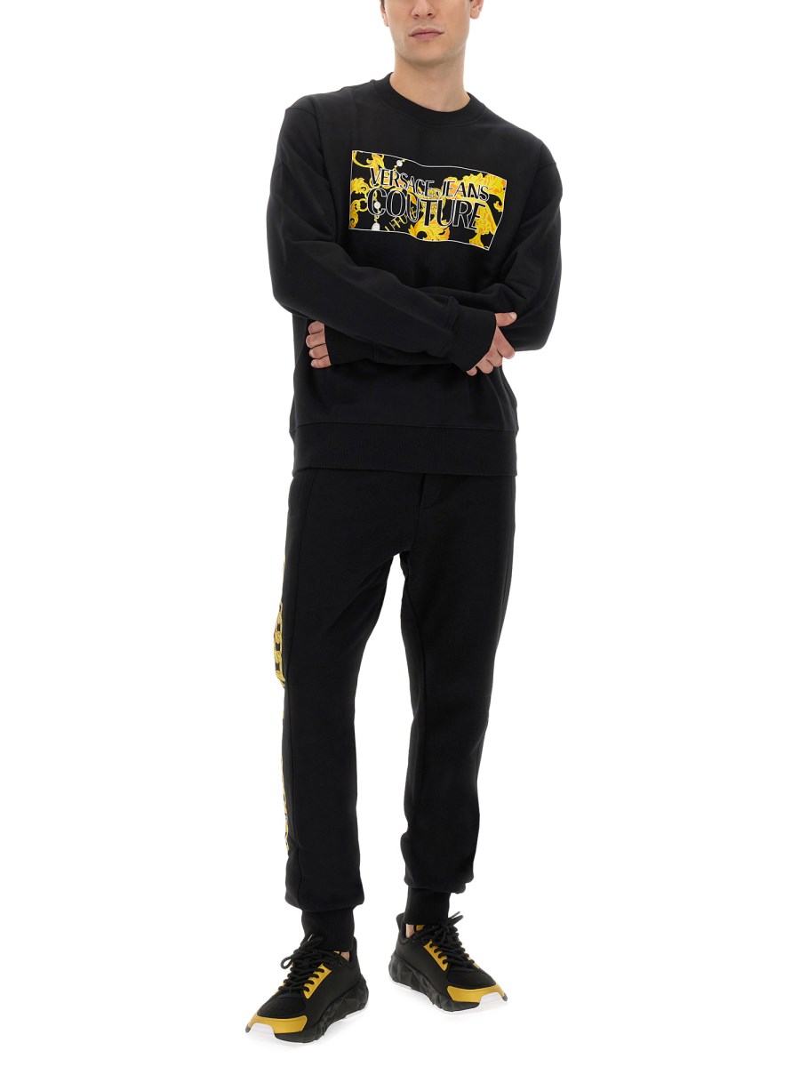 VERSACE JEANS COUTURE FELPA CON LOGO