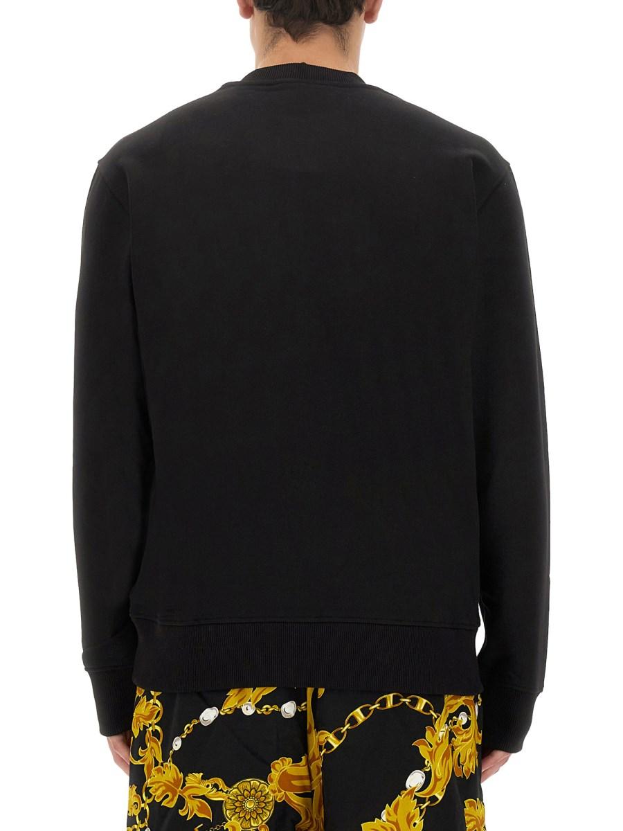 VERSACE JEANS COUTURE FELPA "V-EMBLEM"