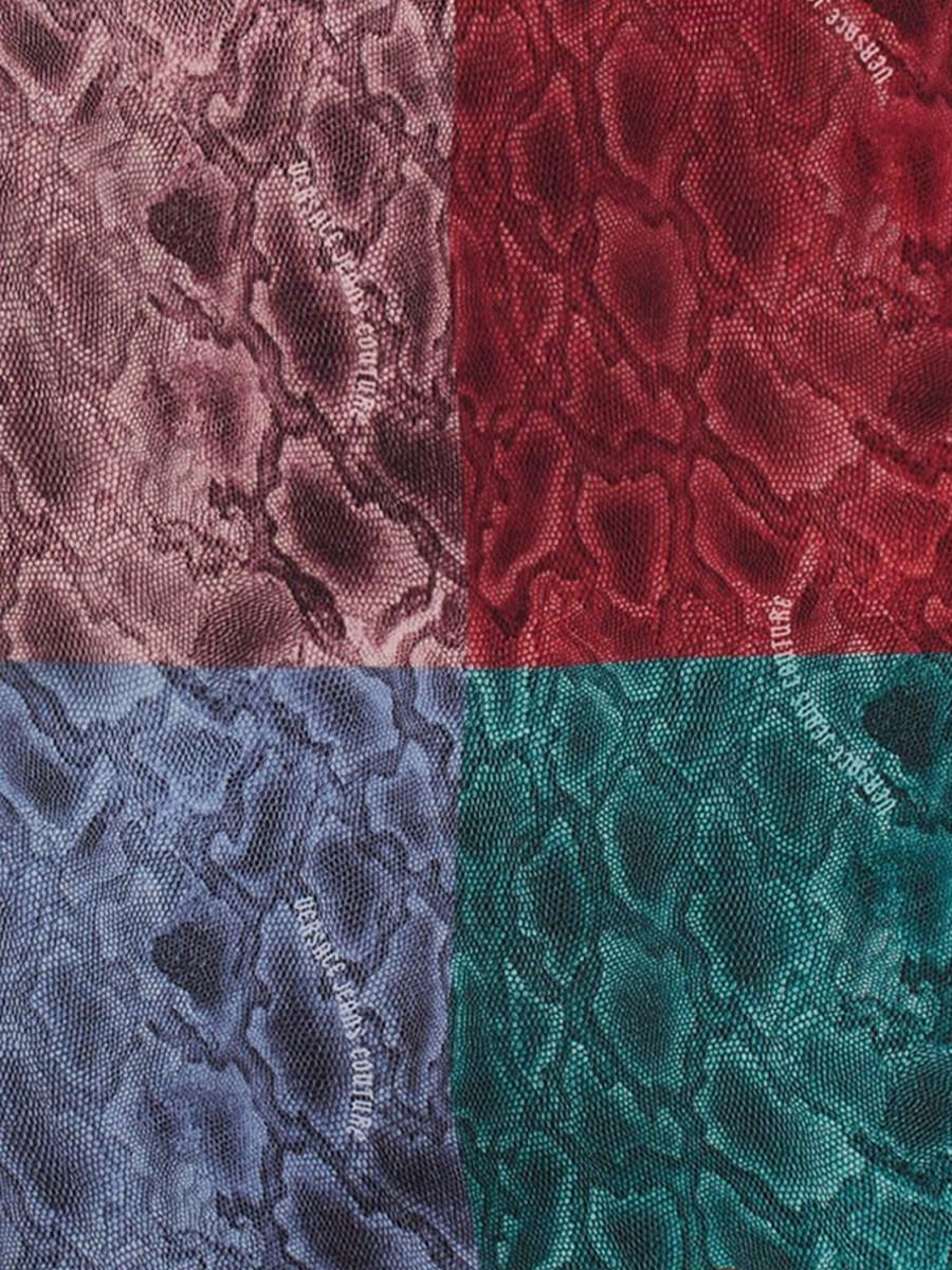 VERSACE JEANS COUTURE FOULARD IN SETA