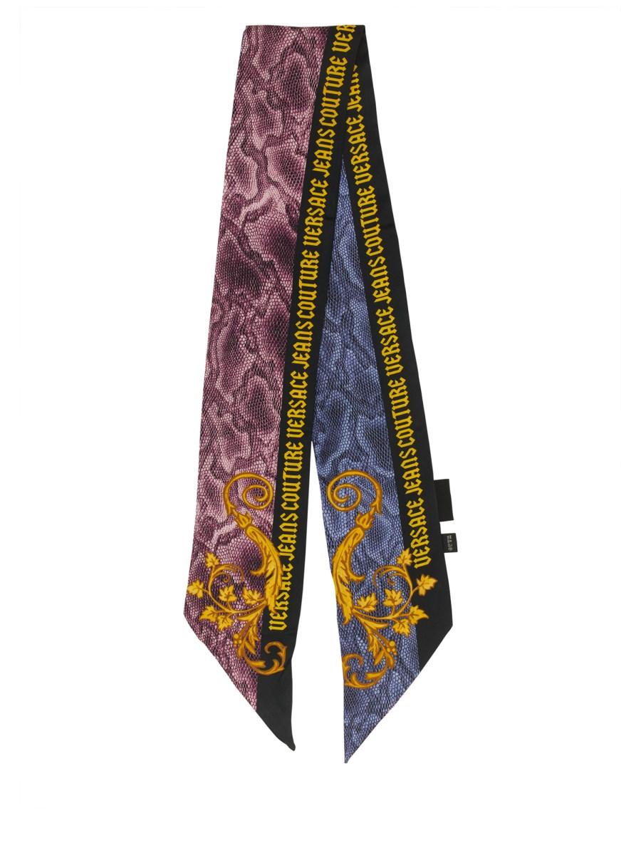 VERSACE JEANS COUTURE FOULARD IN SETA