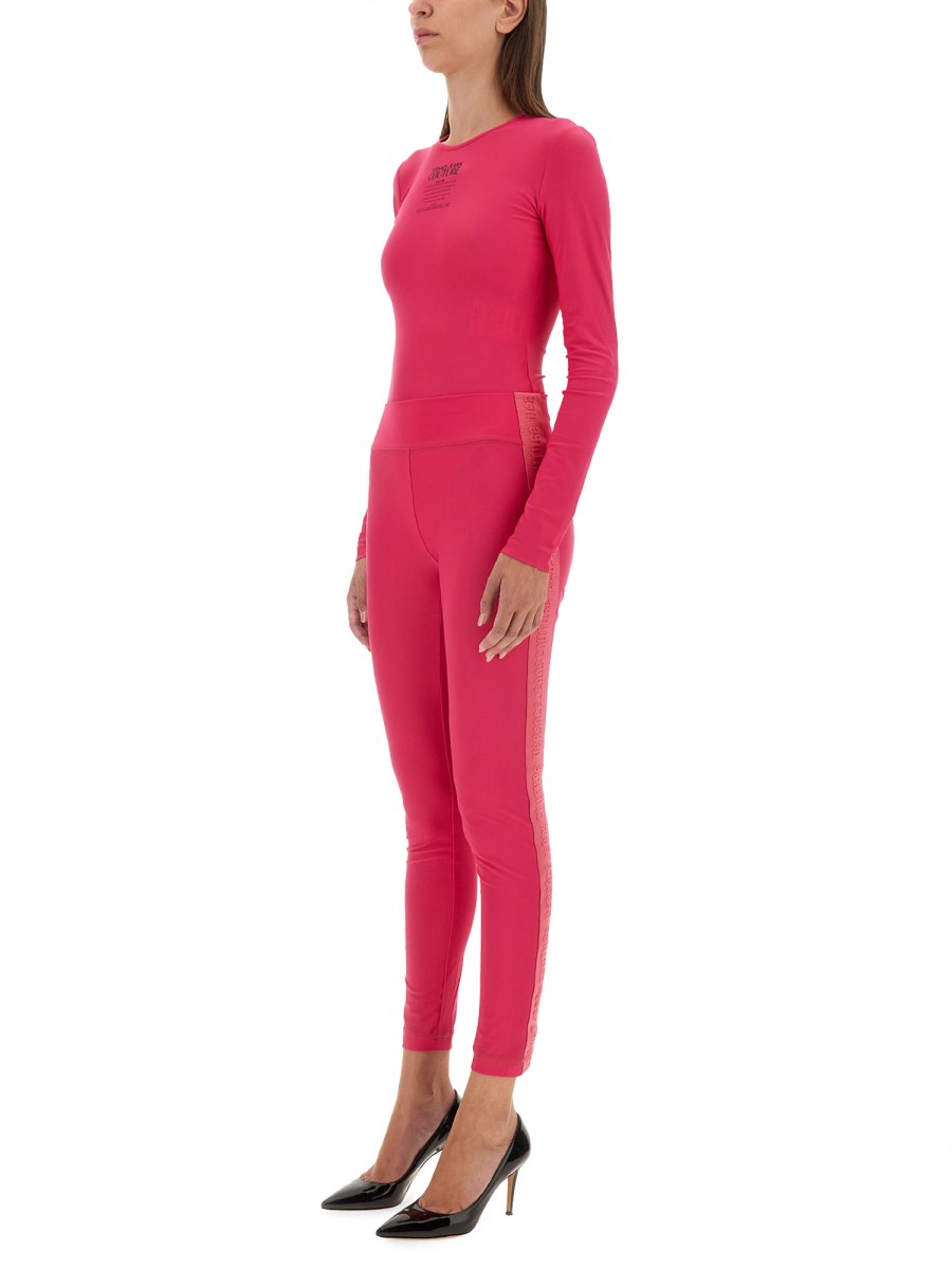 VERSACE JEANS COUTURE LEGGINGS CON LOGO