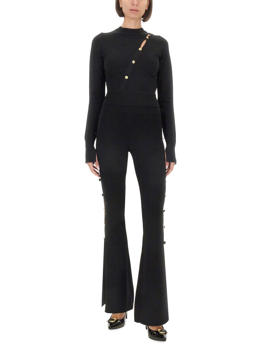 VERSACE JEANS COUTURE MAGLIA CUT OUT