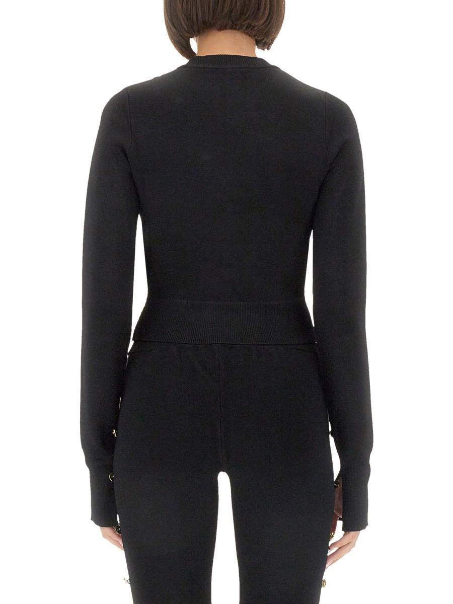 VERSACE JEANS COUTURE MAGLIA CUT OUT