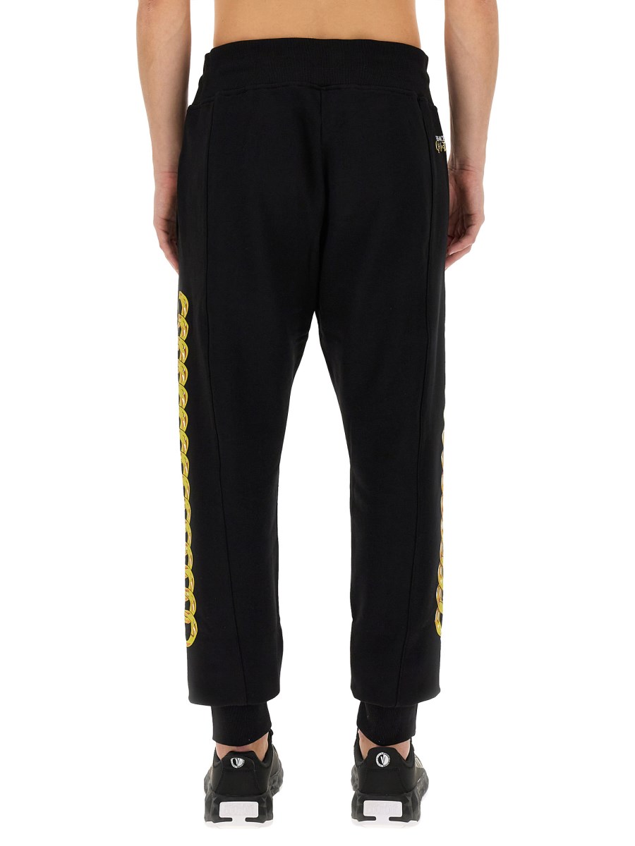 VERSACE JEANS COUTURE PANTALONE JOGGING CHAIN