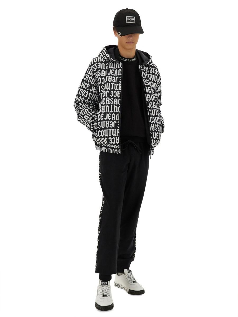 VERSACE JEANS COUTURE PANTALONE JOGGING CON LOGO