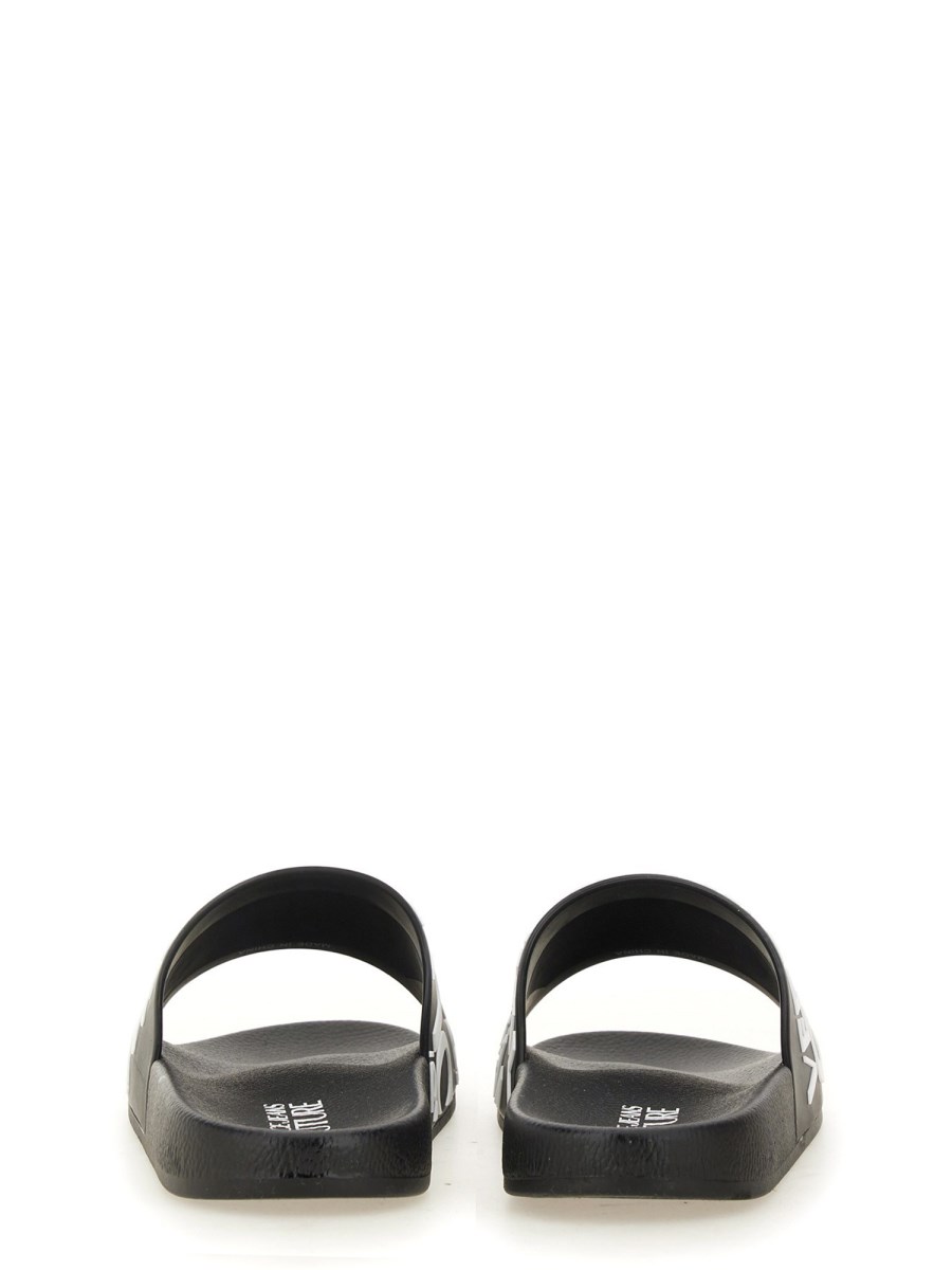 VERSACE JEANS COUTURE SANDALO SLIDE CON LOGO