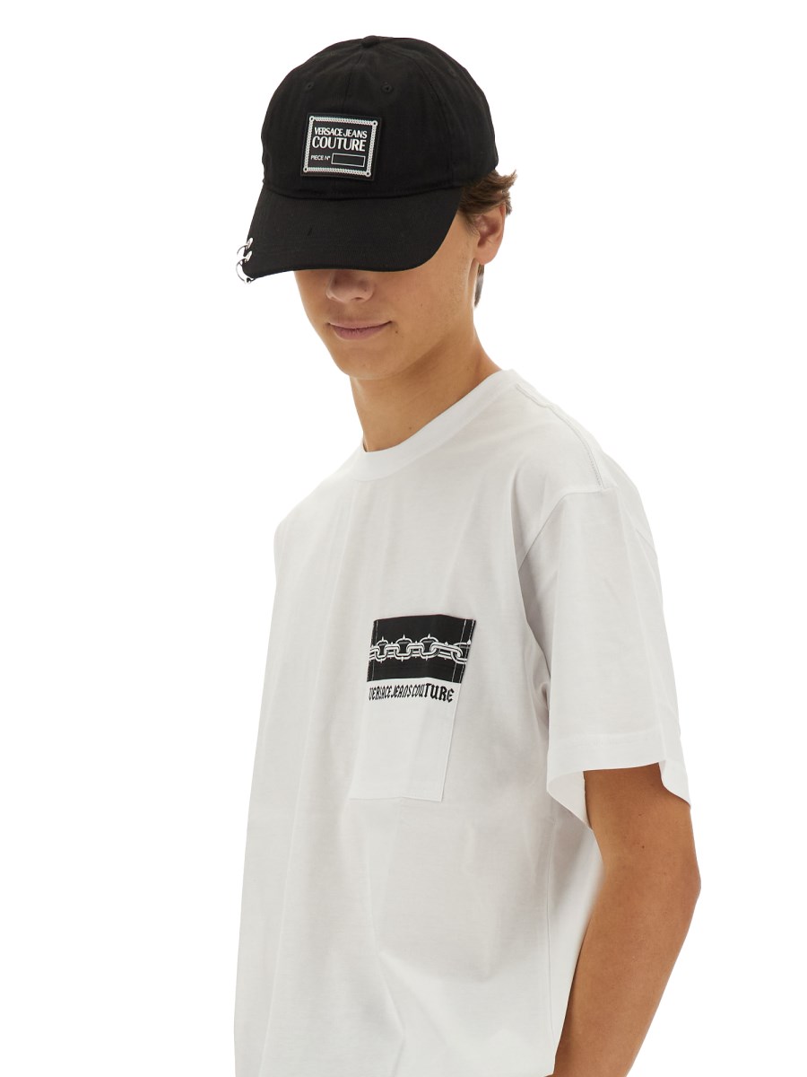 VERSACE JEANS COUTURE T-SHIRT CON LOGO