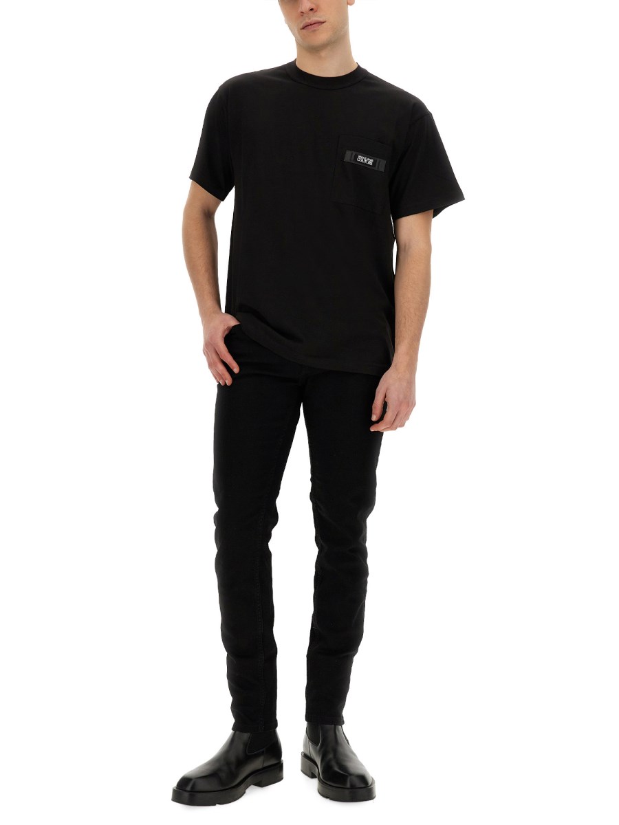 VERSACE JEANS COUTURE T-SHIRT CON LOGO