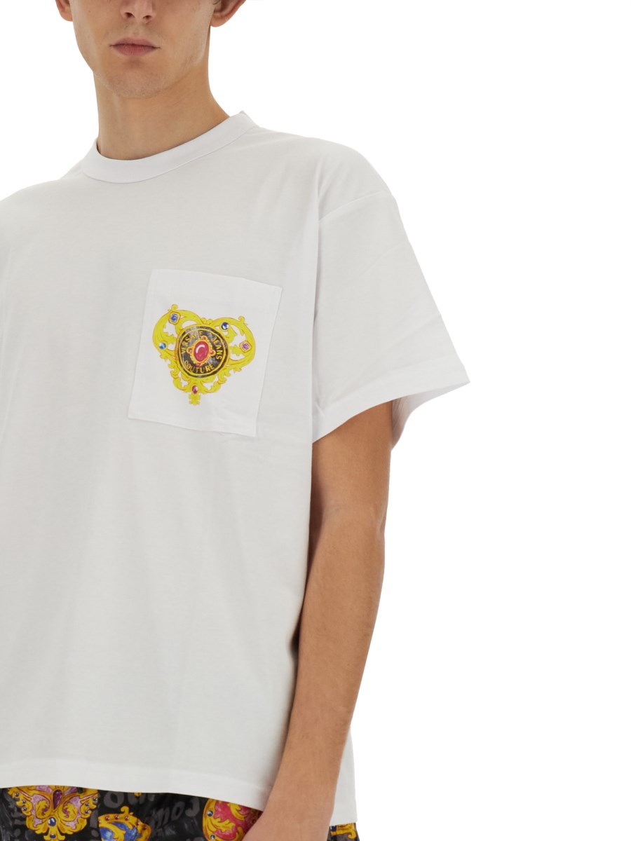 VERSACE JEANS COUTURE T-SHIRT HEART COUTURE