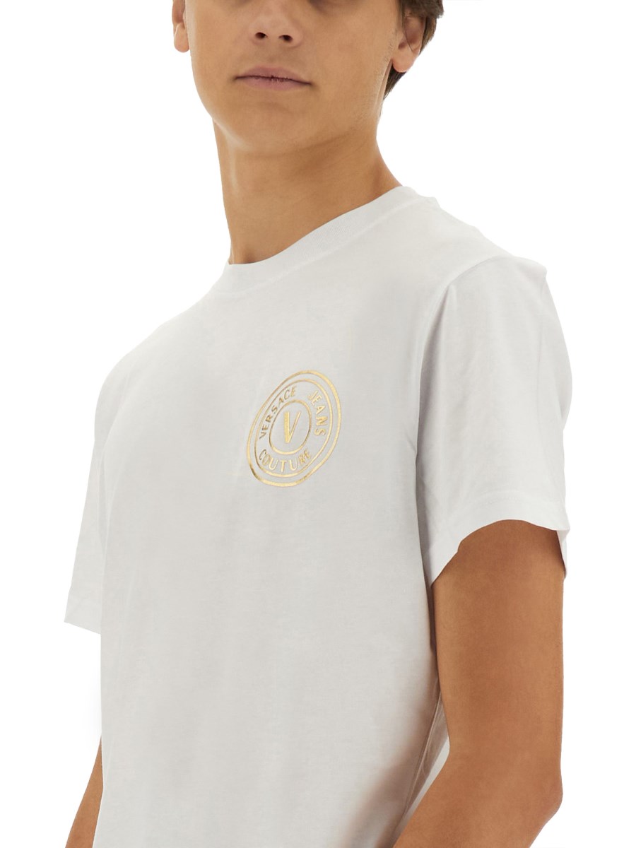VERSACE JEANS COUTURE T-SHIRT "V-EMBLEM"