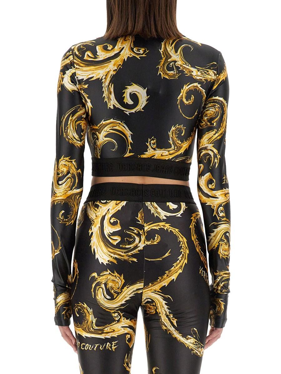 VERSACE JEANS COUTURE TOP CROPPED