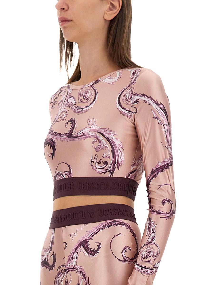 VERSACE JEANS COUTURE TOP CROPPED