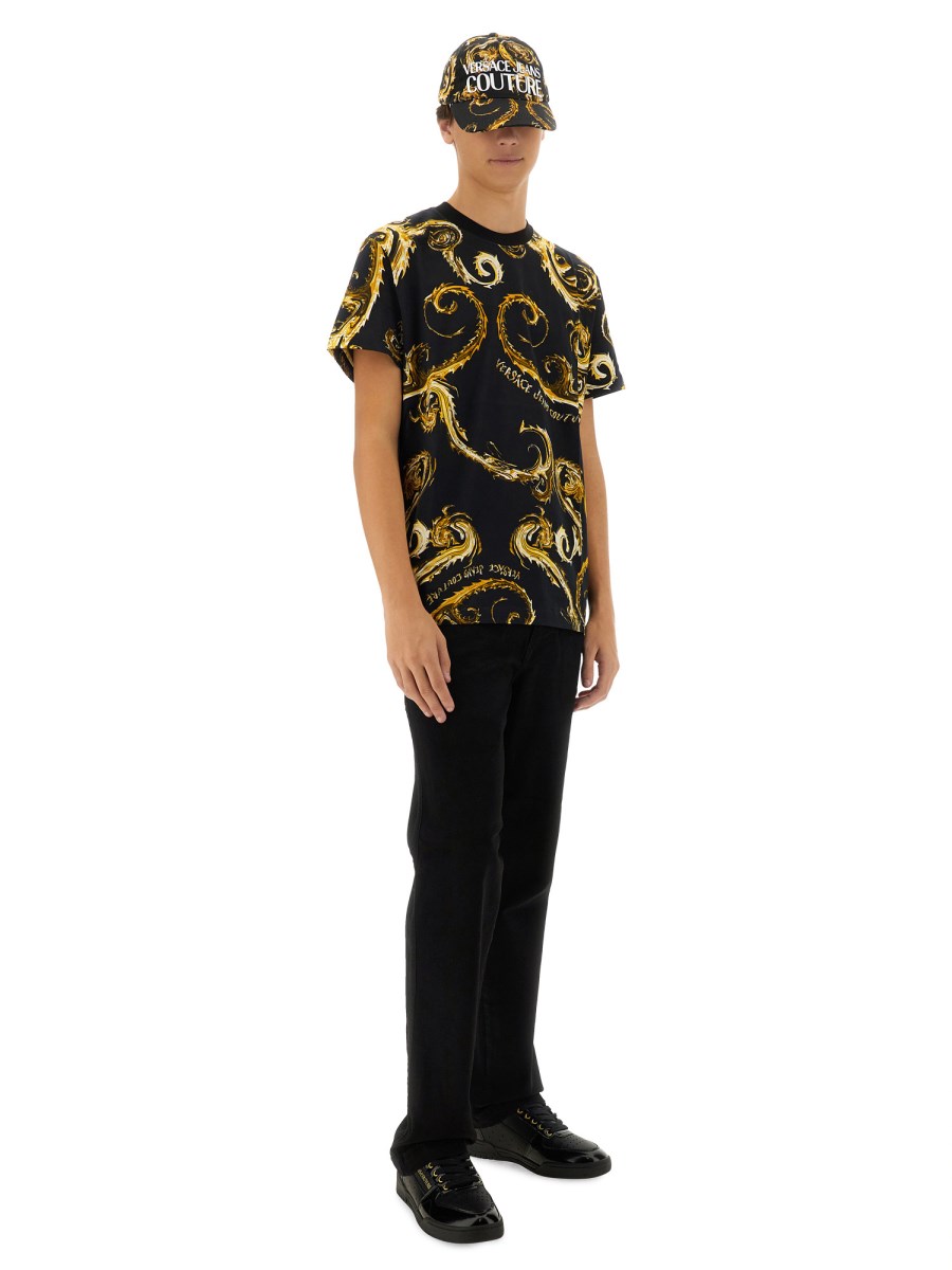 VERSACE JEANS COUTURE TSHIRT CHROMO COUTURE