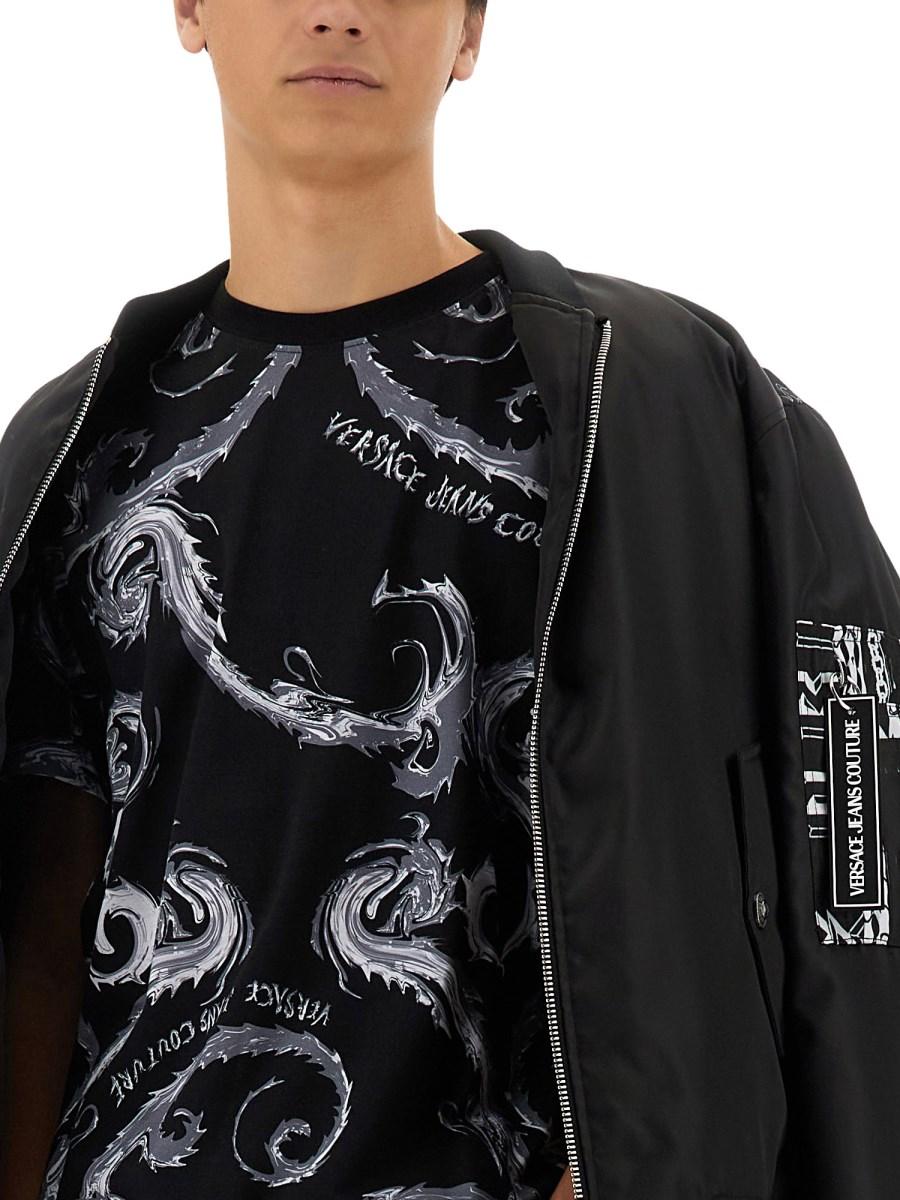 VERSACE JEANS COUTURE TSHIRT CHROMO COUTURE