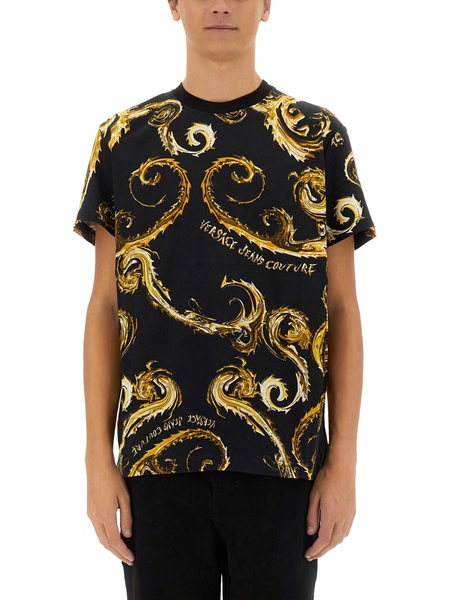 VERSACE JEANS COUTURE TSHIRT CHROMO COUTURE