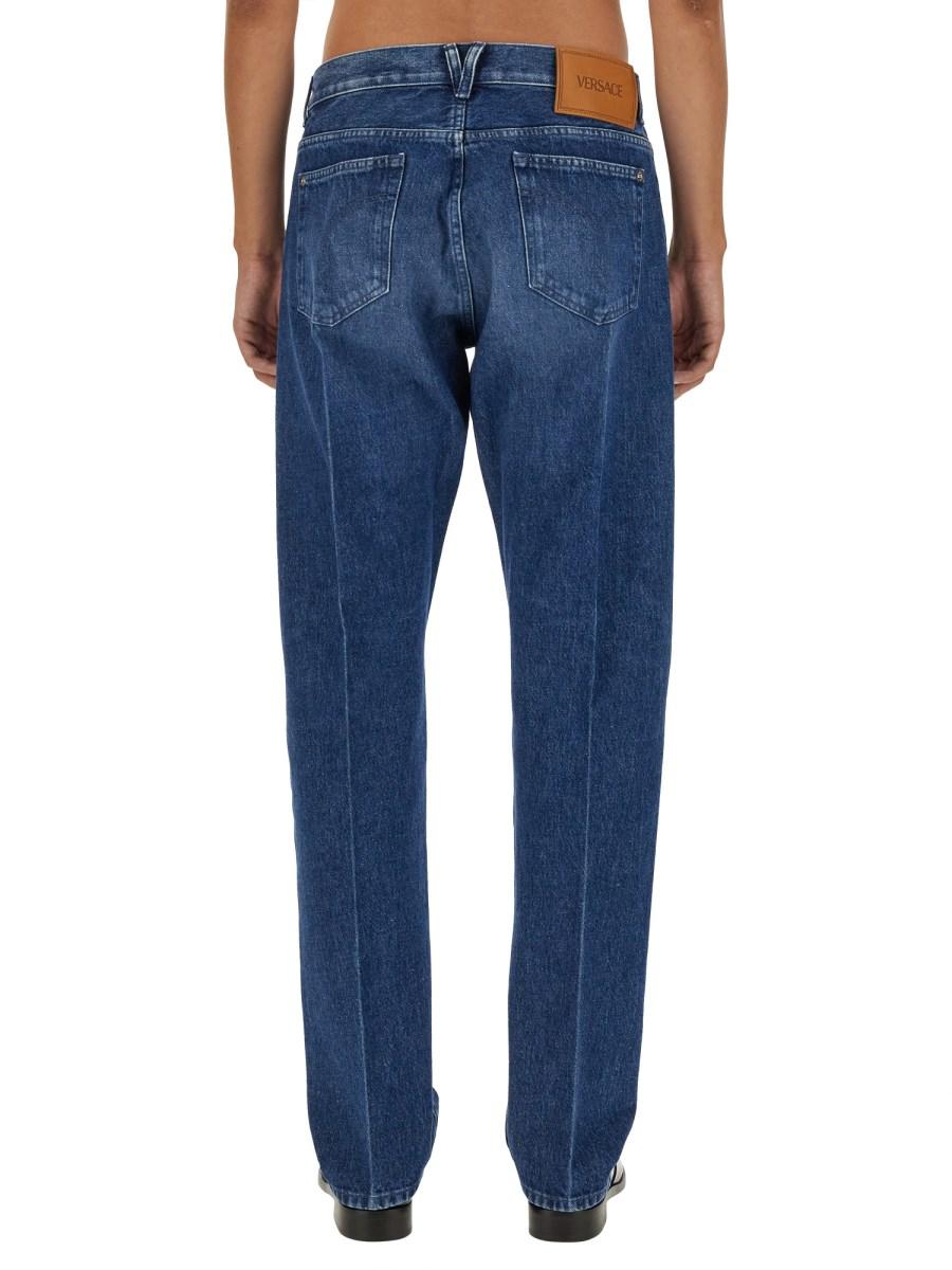 VERSACE JEANS REGULAR FIT IN DENIM DI COTONE