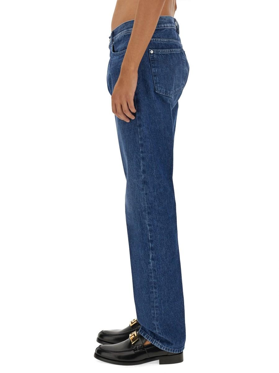 VERSACE JEANS REGULAR FIT IN DENIM DI COTONE