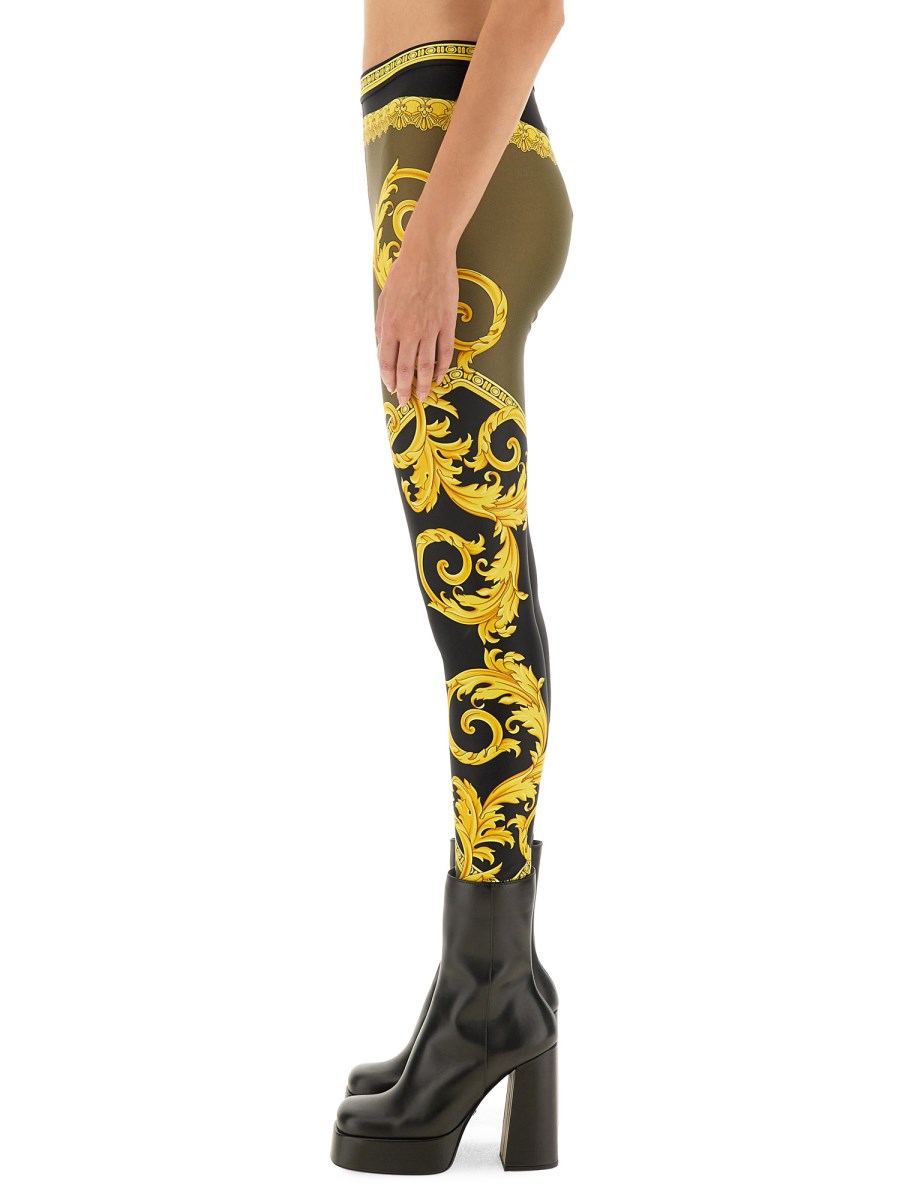 VERSACE LEGGINGS LA COUPE DES DIEUX IN LYCRA