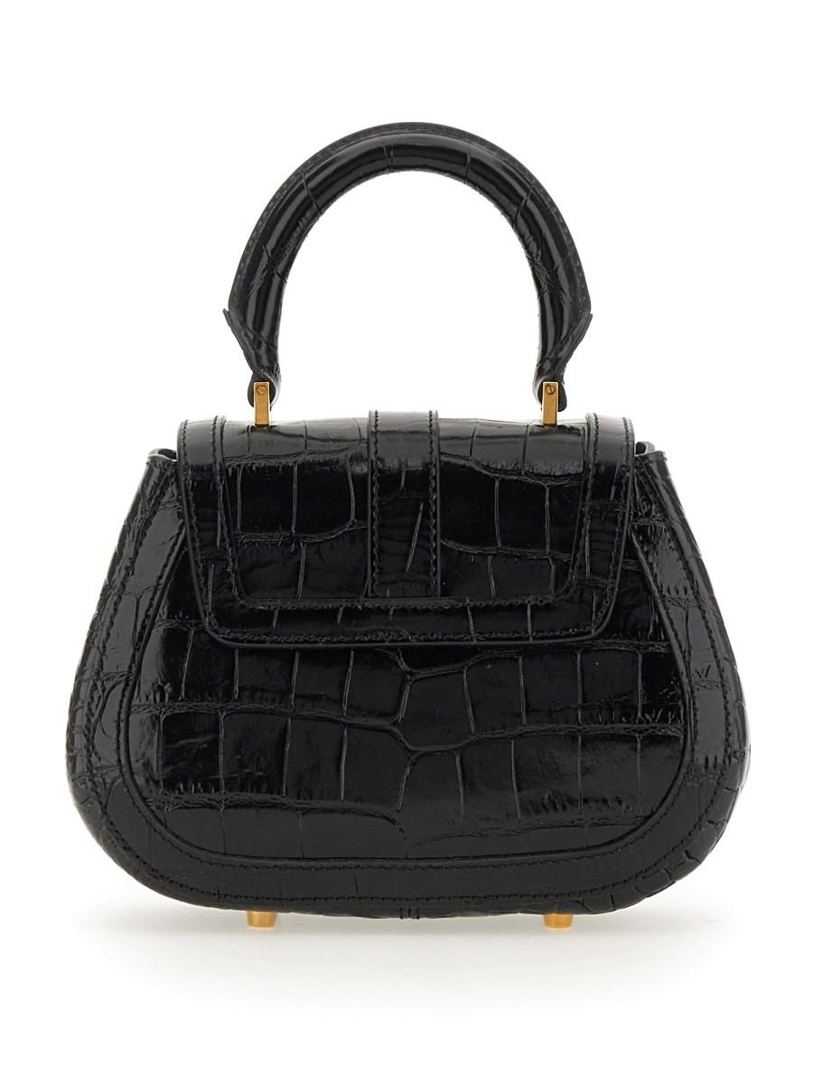 VERSACE MINI BORSA GRECA GODDESS EFFETTO COCCO