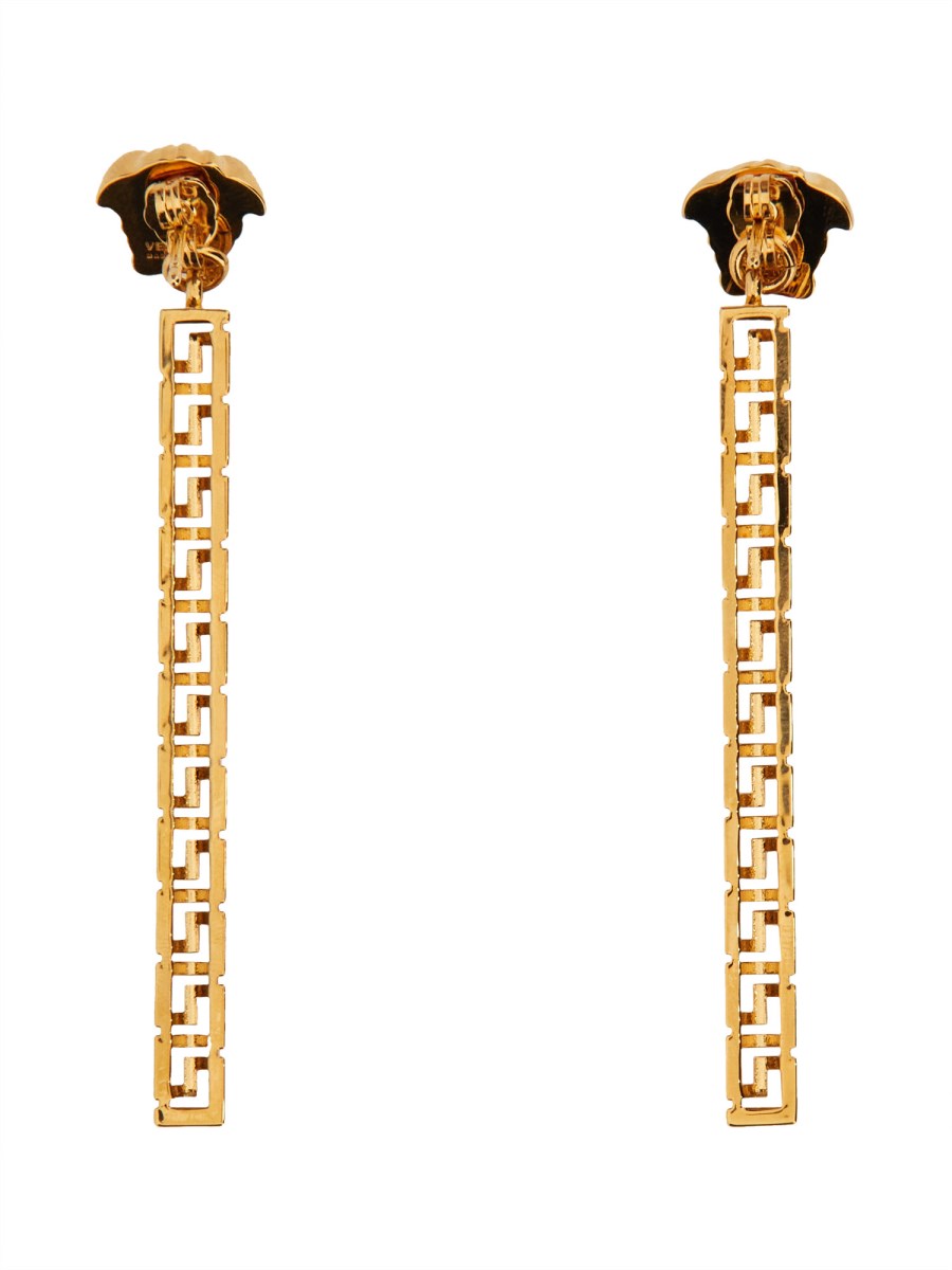VERSACE ORECCHINI PENDENTI LA GRECA MEDUSA