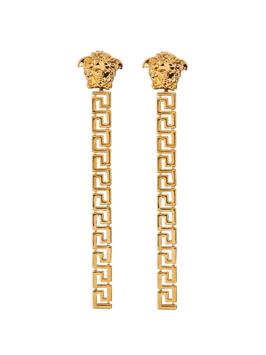 VERSACE ORECCHINI PENDENTI LA GRECA MEDUSA