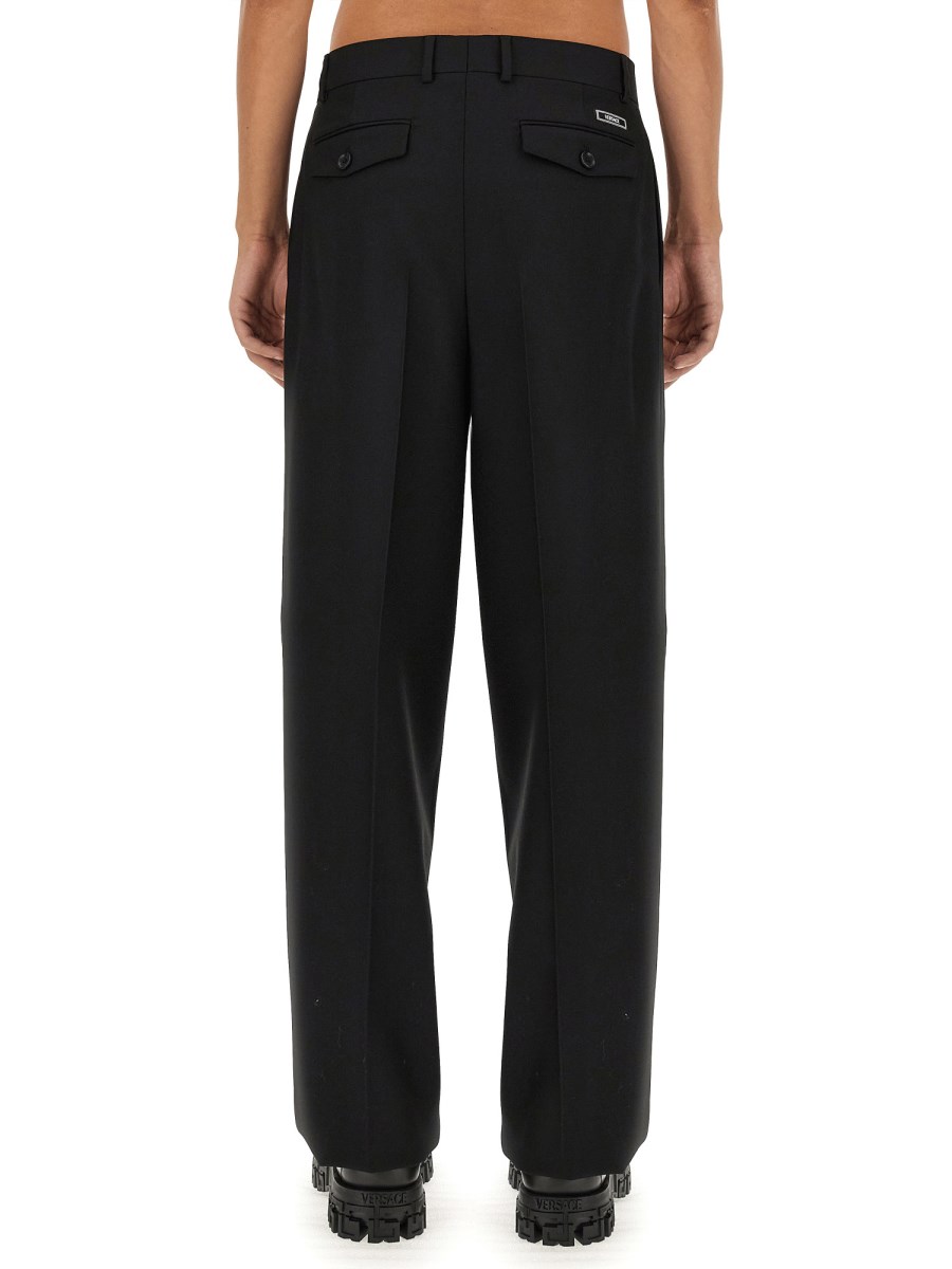 VERSACE PANTALONE IN LANA