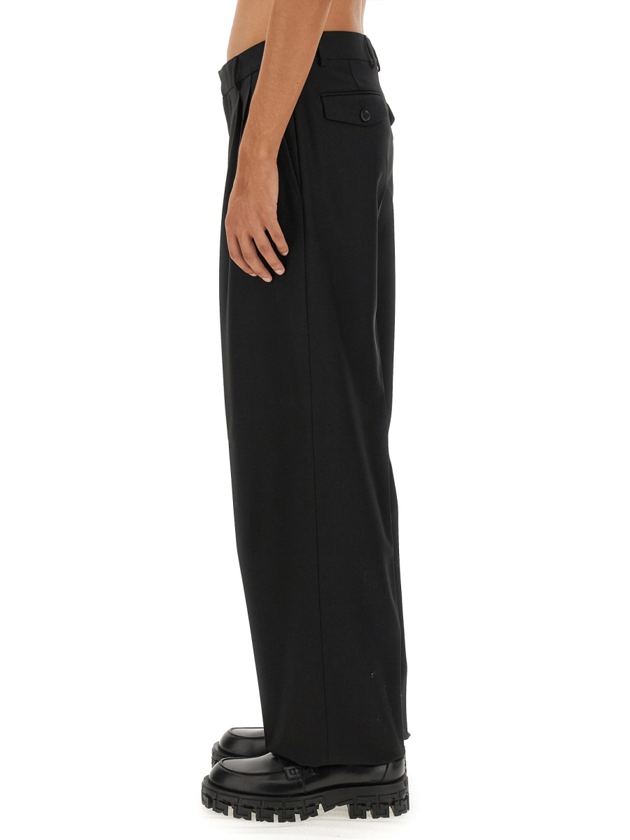 VERSACE PANTALONE IN LANA
