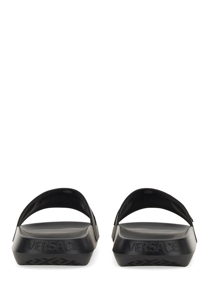 VERSACE SANDALO SLIDE CON LOGO