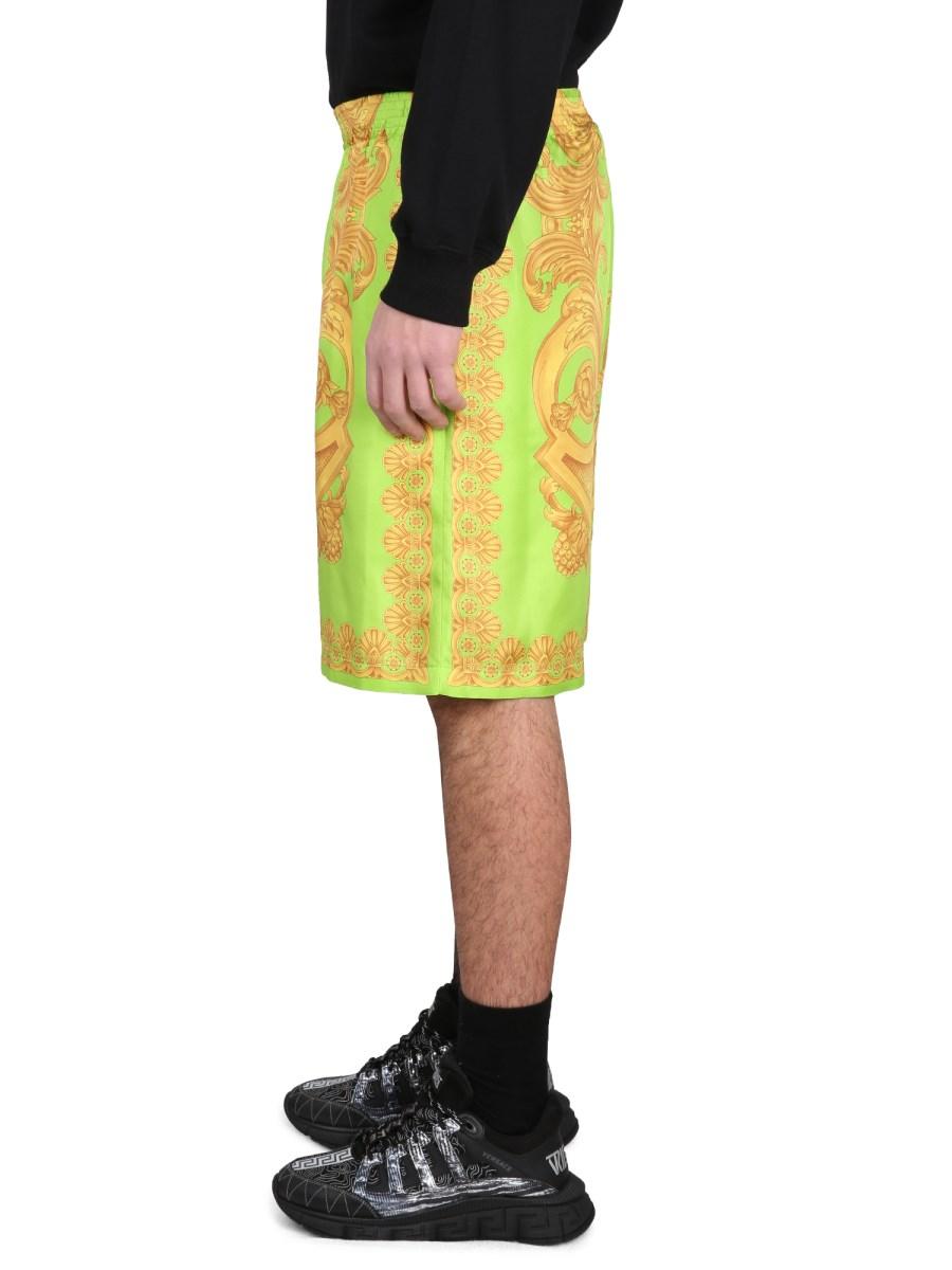 VERSACE SHORTS IN SETA BAROCCO 660