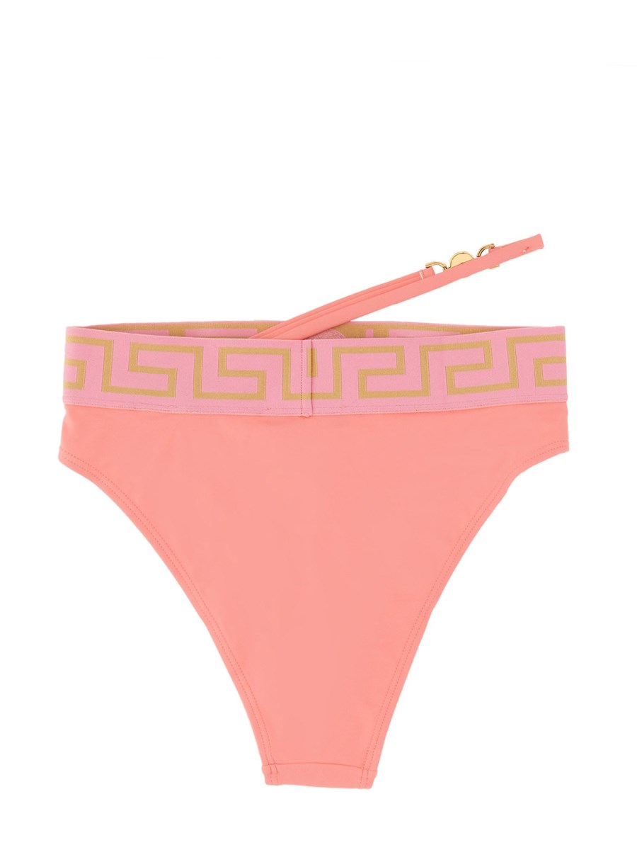 VERSACE SLIP BIKINI CON BORDO GRECA MEDUSA '95