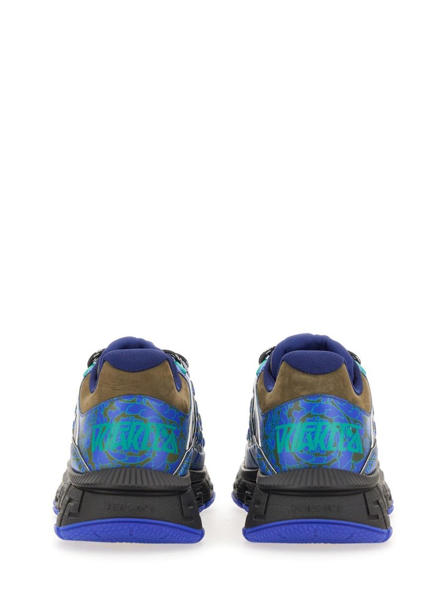 VERSACE SNEAKERS TRIGRECA IN PELLE