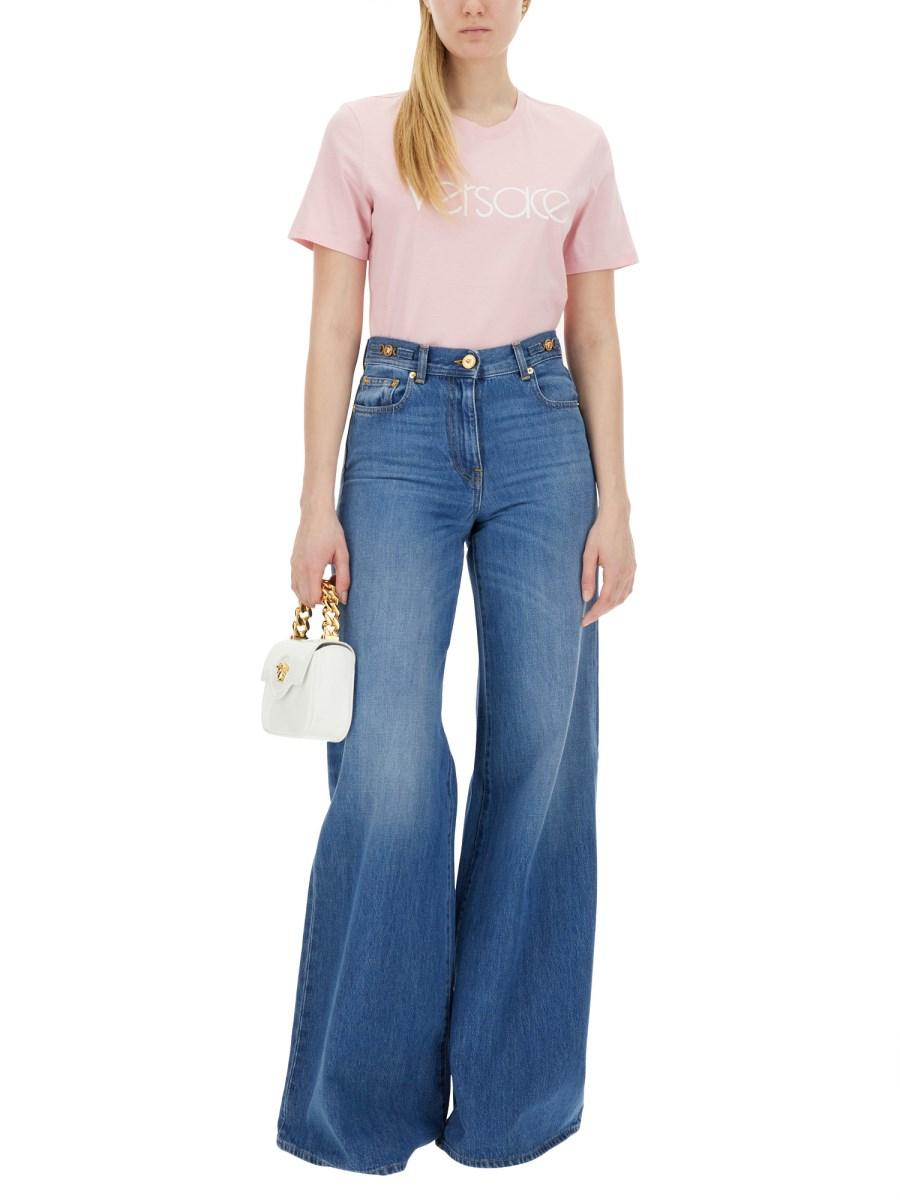 VERSACE T-SHIRT CON 1978 RE-EDITION LOGO