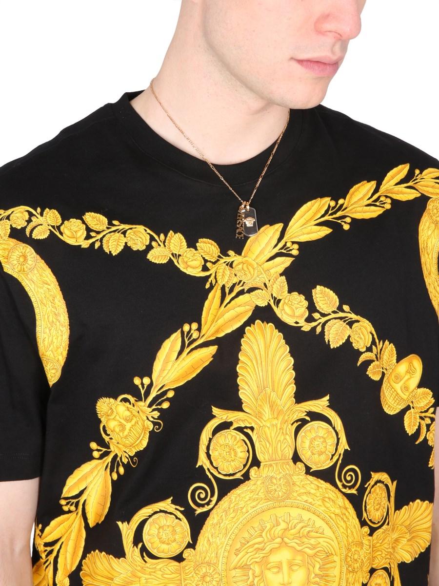 VERSACE T-SHIRT HERITAGE IN COTONE