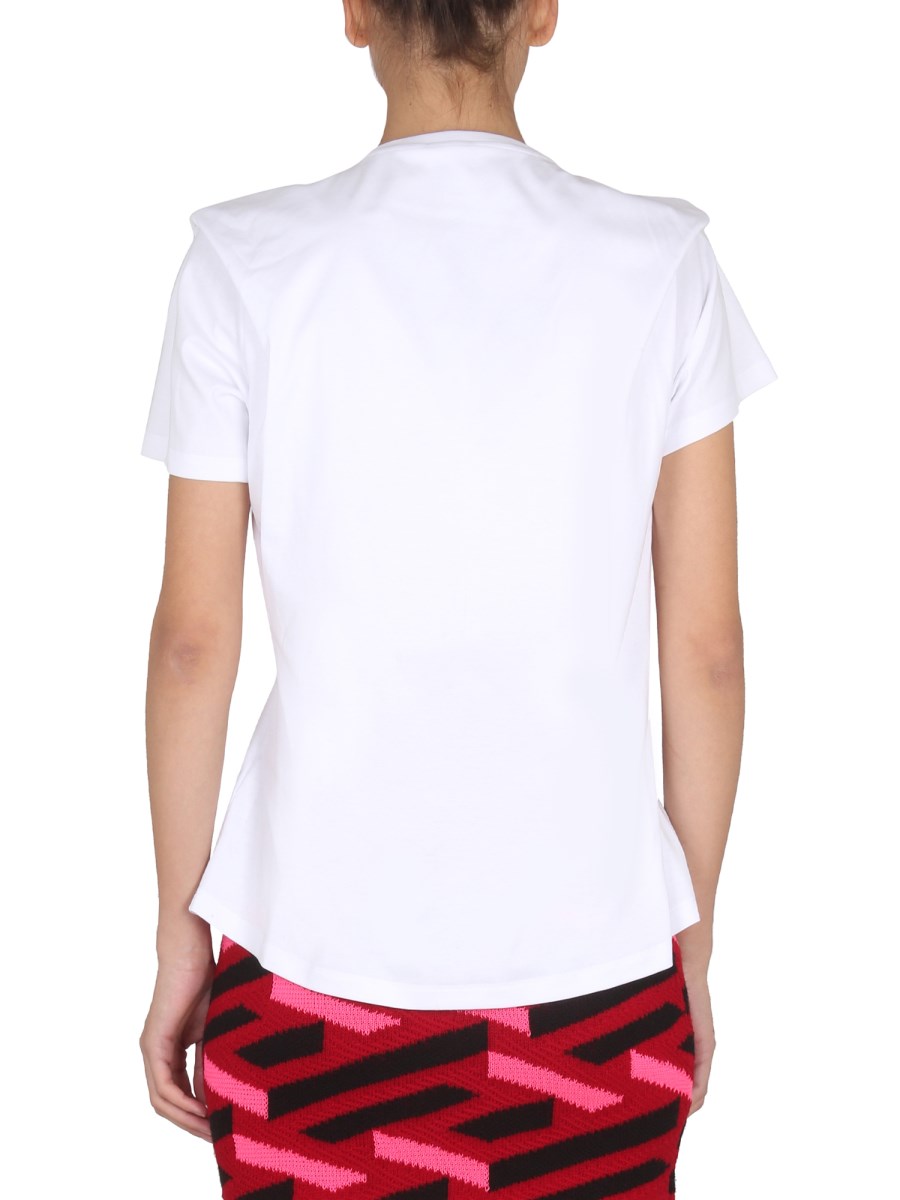 VERSACE T SHIRT IN COTONE CON LOGO