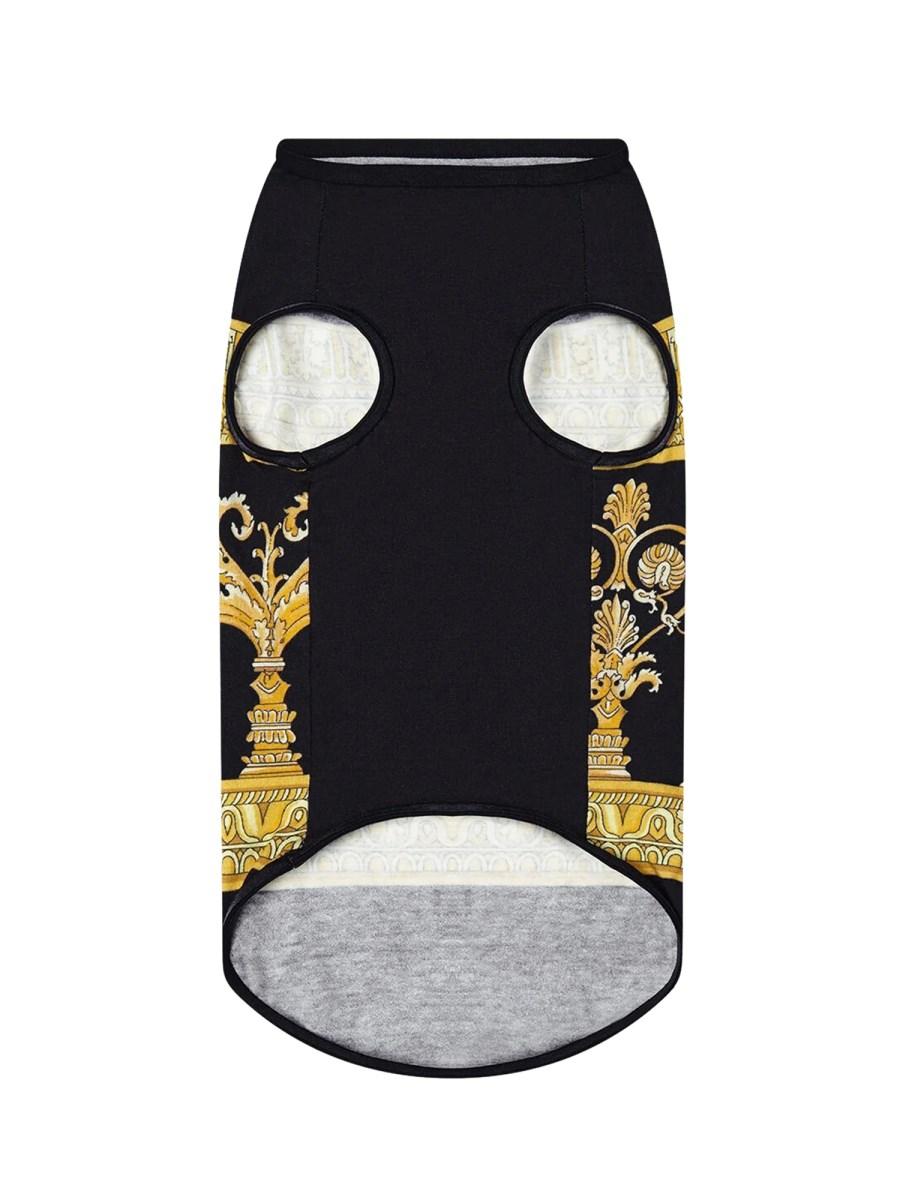 VERSACE T-SHIRT PER ANIMALI CRETE DE FLEUR