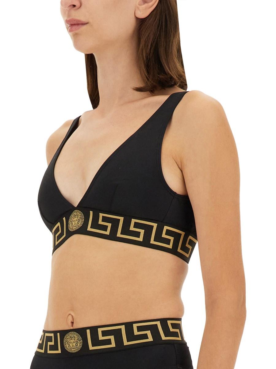 VERSACE TRIANGOLO BIKINI CON GRECA