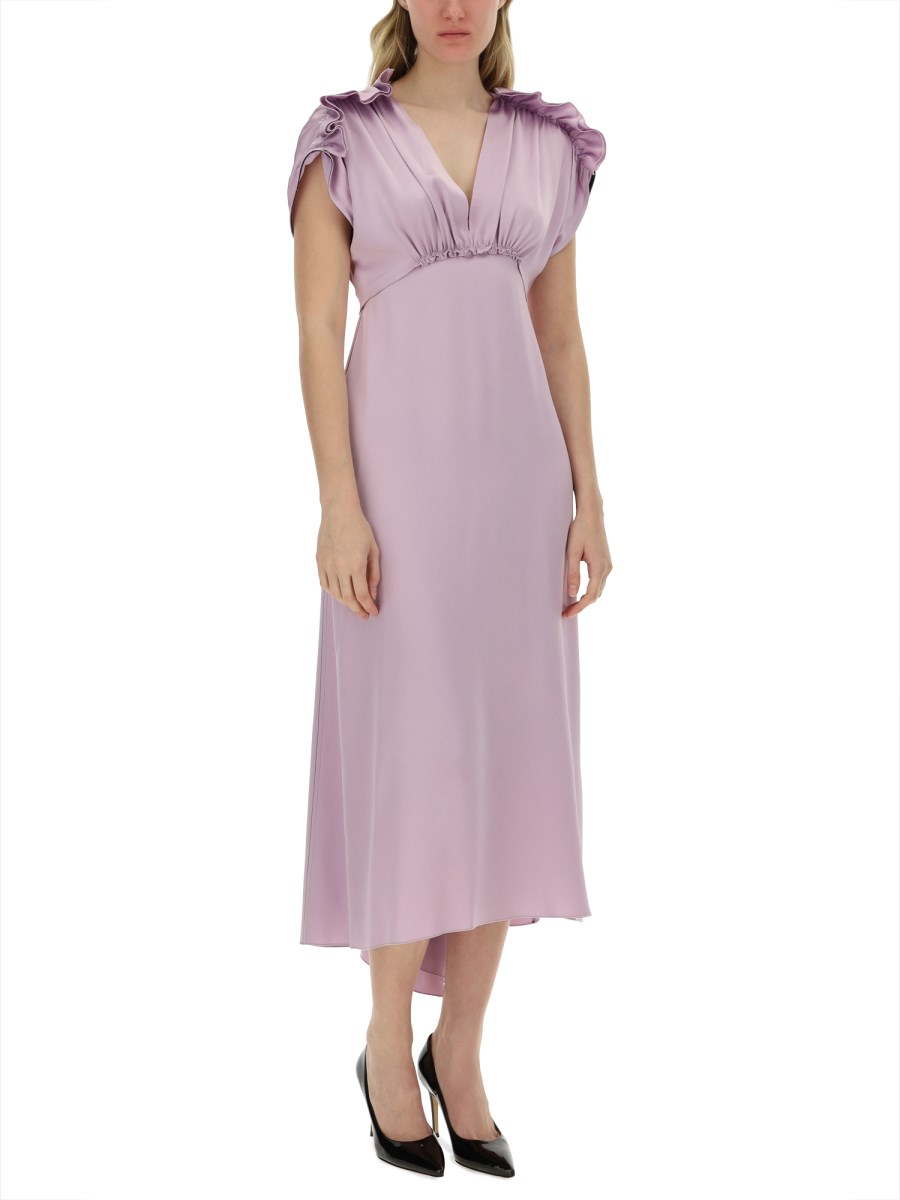 VICTORIA BECKHAM ABITO CON SCOLLO A V