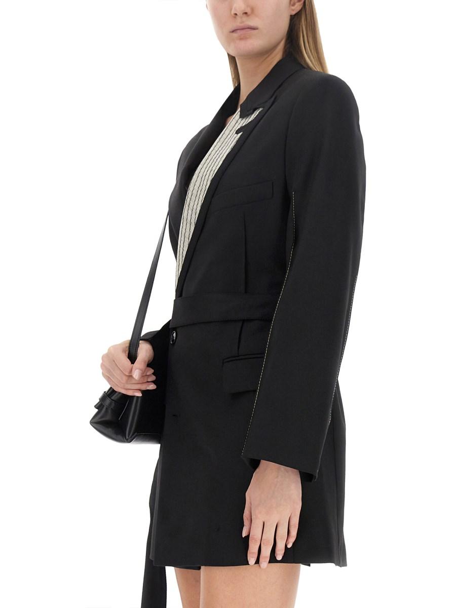 VICTORIA BECKHAM ABITO MINI DOPPIOPETTO