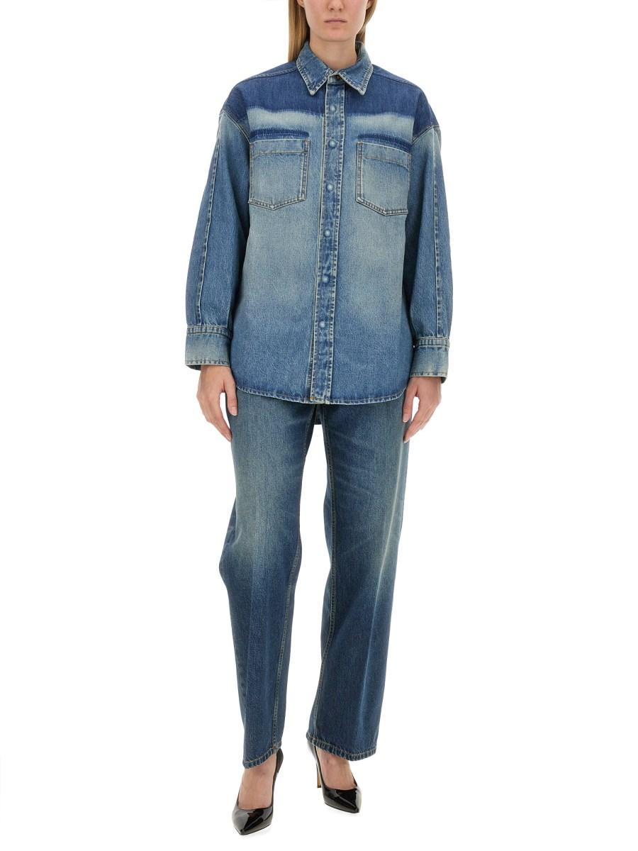 VICTORIA BECKHAM CAMICIA IN DENIM