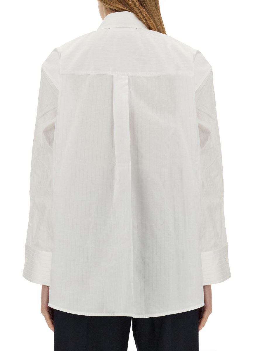 VICTORIA BECKHAM CAMICIA OVERSIZE IN COTONE