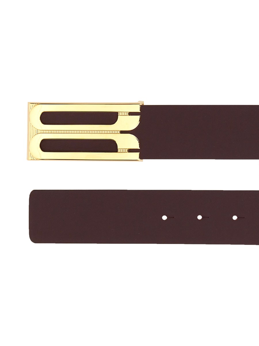 VICTORIA BECKHAM CINTURA JUMBO FRAME IN PELLE