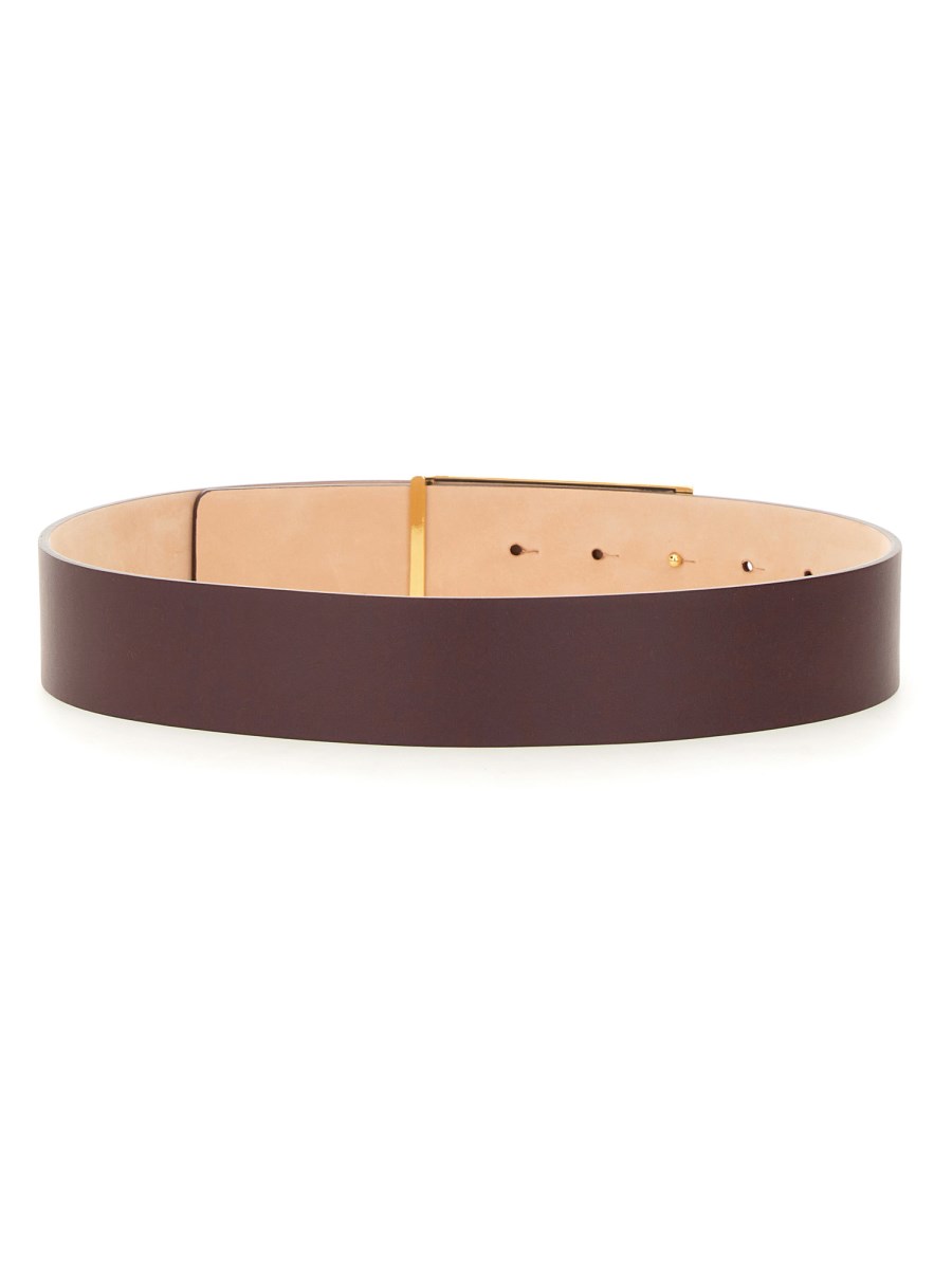 VICTORIA BECKHAM CINTURA JUMBO FRAME IN PELLE