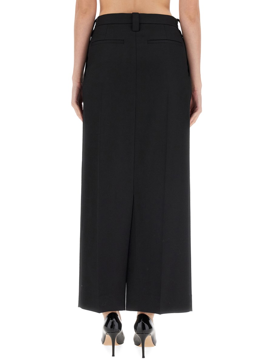 VICTORIA BECKHAM GONNA IN LANA VERGINE