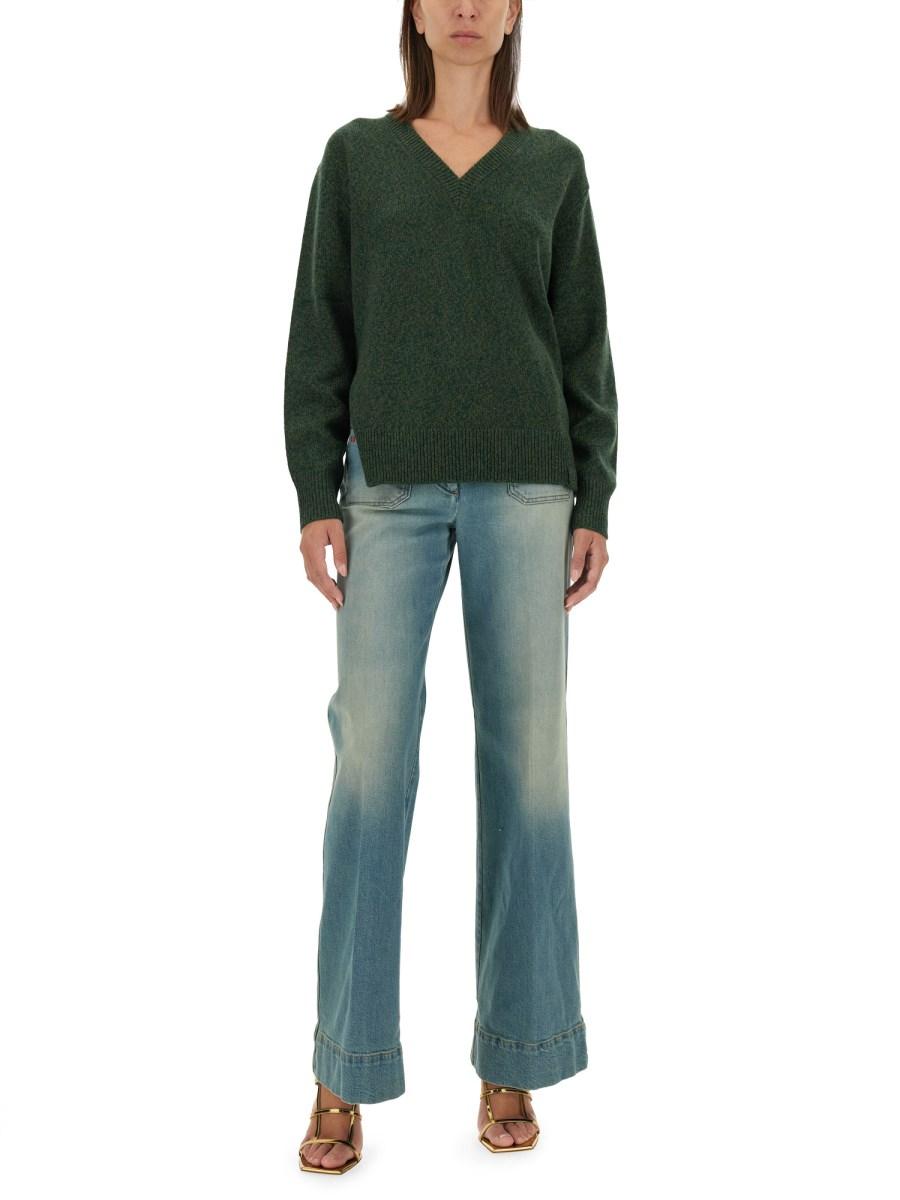 VICTORIA BECKHAM JEANS ALINA IN DENIM