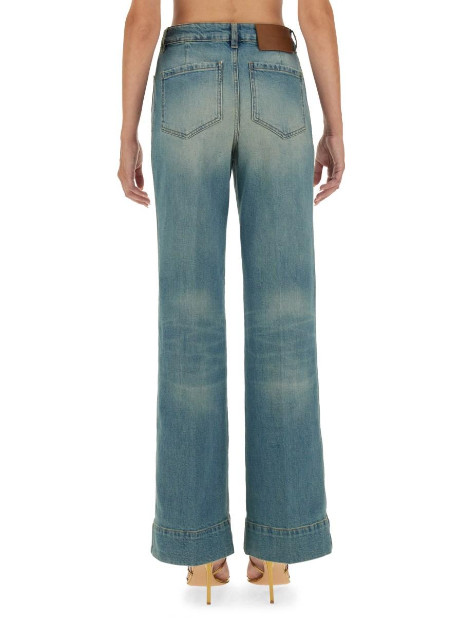 VICTORIA BECKHAM JEANS ALINA IN DENIM