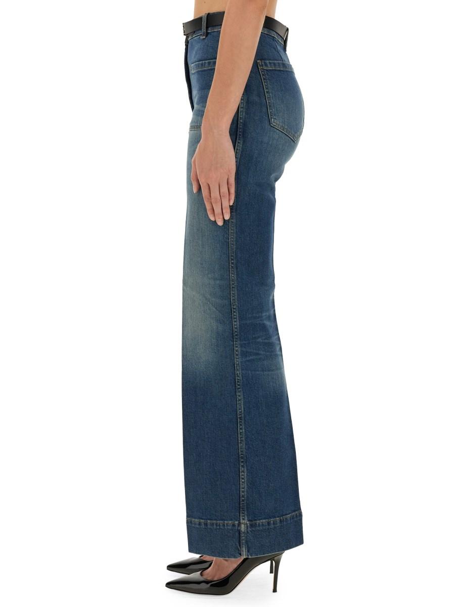 VICTORIA BECKHAM JEANS "ALINA" IN DENIM