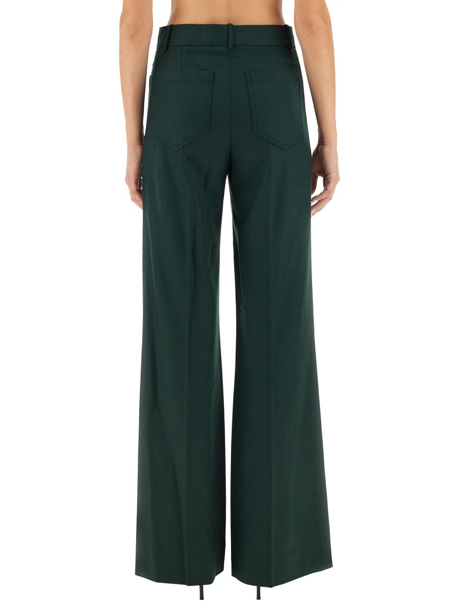 VICTORIA BECKHAM PANTALONE ALINA IN MISTO LANA