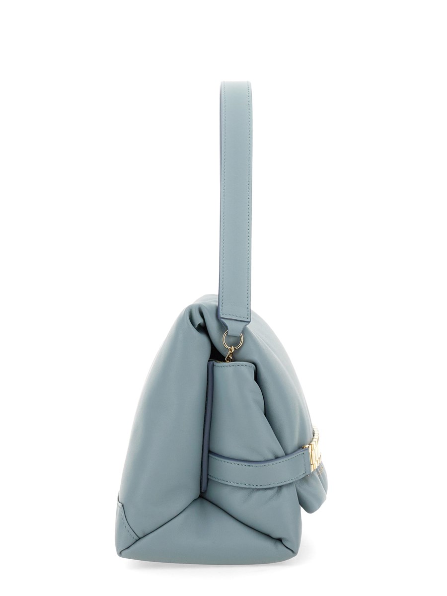 VICTORIA BECKHAM POUCH PUFFY IN PELLE CON CATENA