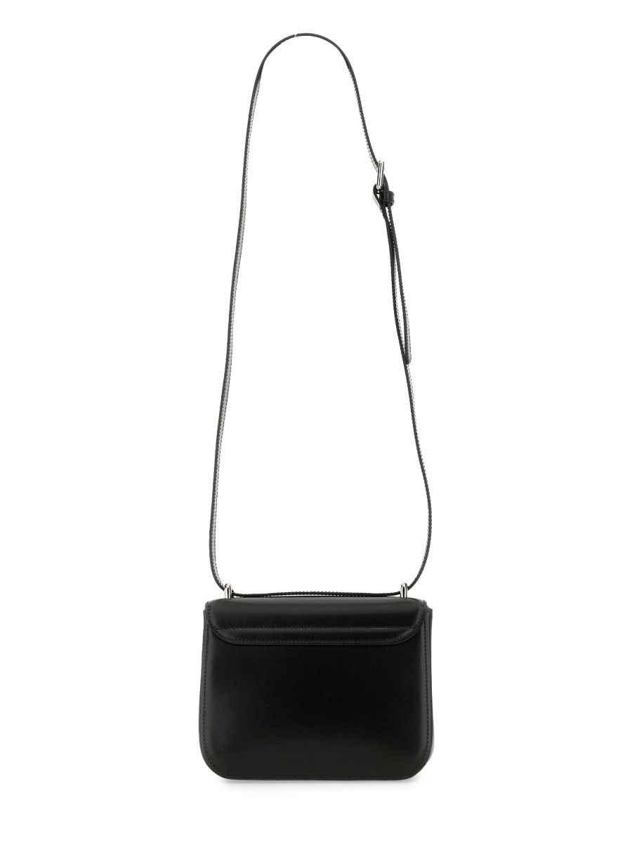 VIVIENNE WESTWOOD BORSA A TRACOLLA "LINDA" IN PELLE