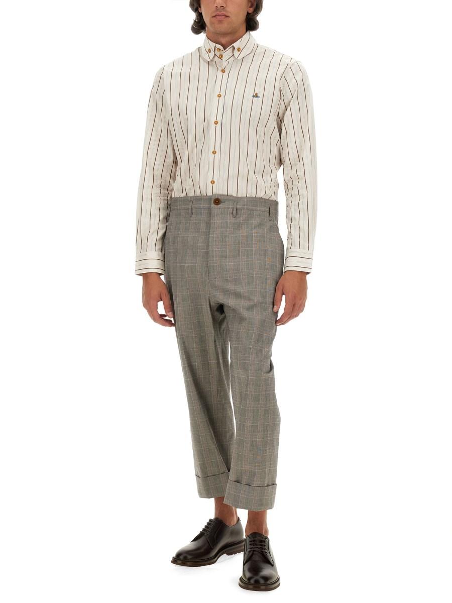 VIVIENNE WESTWOOD CAMICIA "KRALL" IN COTONE